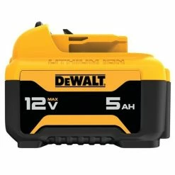 Electrical Tools Store 10 DeWalt Power Tools DeWalt 12V MAX 5.0Ah Lithium Ion Battery DCB126