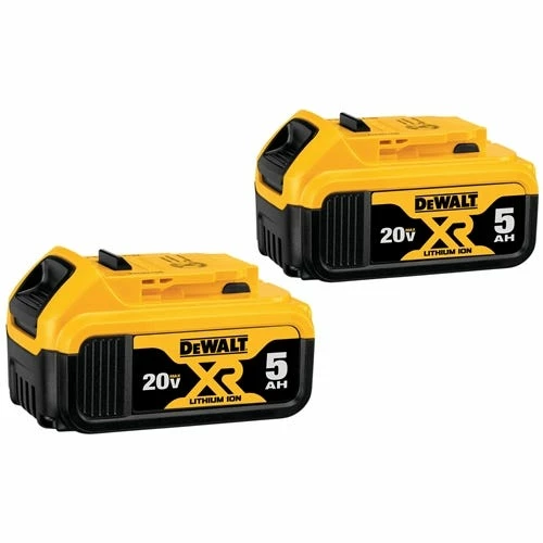 DeWalt Power Tools DeWalt 20V MAX XR 5.0Ah Batteries (2 Pack) DCB205-2 1 DeWalt Power Tools DeWalt 20V MAX XR 5.0Ah Batteries (2 Pack) DCB205-2