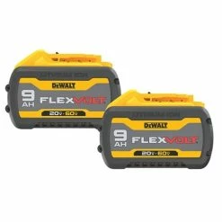 DeWalt Power Tools DeWalt 20V/60V MAX FLEXVOLT 9.0Ah Batteries (2 Pack) DCB609-2