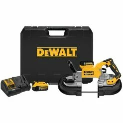 DeWalt Power Tools DeWalt 20V MAX XR Brushless 5" Deep Cut Band Saw Kit DCS374P2