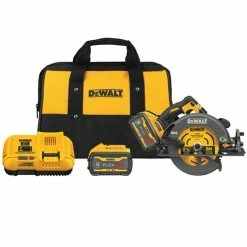 DeWalt Power Tools DeWalt 60V MAX FLEXVOLT 7-1/4" Cordless Circular Saw With Brake Kit DCS578X2
