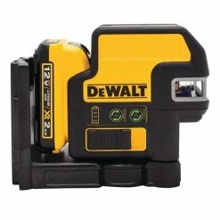 DeWalt Power Tools DeWalt 12V Green Beam 5 Spot + Cross Line Laser DW0825LG