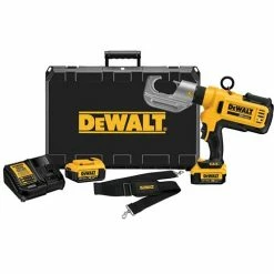DeWalt Power Tools DeWalt 20V MAX 12-Ton Died Cable Crimping Tool Kit DCE300M2