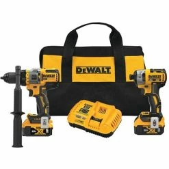 DeWalt Power Tools DeWalt 20V MAX Brushless 2-Tool Hammer Drill/Driver Combo Kit Flexvolt Advantage DCK2100P2