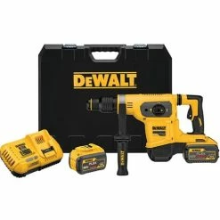 DeWalt Power Tools DeWalt 60V MAX 1-9/16" SDS MAX Brushless Combination Rotary Hammer Kit DCH481X2