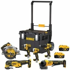 DeWalt Power Tools DeWalt 20V Max Brushless Cordless 6-Tool Combo Kit W/ Toughsystem DCKTS600M2