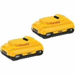 DeWalt Power Tools DeWalt 20V Max Compact 4.0Ah Battery 2-Pack DCB240-2