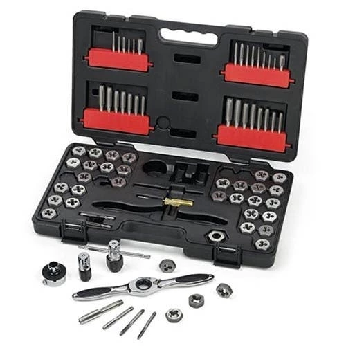 Gearwrench Tools GearWrench 75 Piece SAE/Metric Ratcheting Tap And Die Set 3887 1 Gearwrench Tools GearWrench 75 Piece SAE/Metric Ratcheting Tap And Die Set 3887