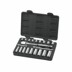 Gearwrench Tools Gearwrench 21 Piece SAE Standard & Deep Socket Set - 3/8 Drive 80557