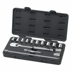 Gearwrench Tools GearWrench 15 Piece 1/2" SAE Socket Set 80706