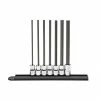 Gearwrench Tools Gearwrench 7 Piece 3/8" Long Length Hex Bit SAE Socket Set 82537