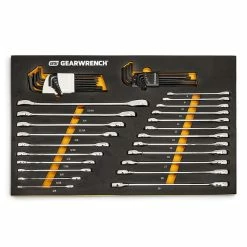 Gearwrench Tools Gearwrench 44pc Modset SAE/MM 90T RW & Hex Key Set With EVA Foam Tray 86528