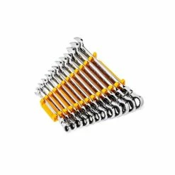 Gearwrench Tools Gearwrench 12 Pc. 90-Tooth 12 Point Flex Head Ratcheting Combination Metric Wrench Set 86727
