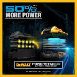 DeWalt Power Tools DeWalt Powerstack 20V MAX 5ah Battery DCBP520 -Electrical Tools Store dcbp520 b