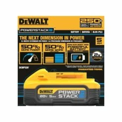 DeWalt Power Tools DeWalt Powerstack 20V MAX 5ah Battery DCBP520 -Electrical Tools Store dcbp520 e