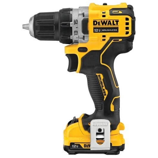 DeWalt Power Tools DeWalt XTREME 12V Brushless 3/8" Cordless Drill/Driver Kit DCD701F2 2 DeWalt Power Tools DeWalt XTREME 12V Brushless 3/8" Cordless Drill/Driver Kit DCD701F2 - Image 2