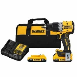 DeWalt Power Tools DeWalt 20V MAX XR Brushless Cordless 1/2" Hammer Drill/Driver 2-Battery (2Ah) Kit DCD805D2