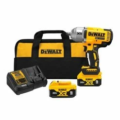 DeWalt Power Tools DeWalt 20V MAX XR 1/2" High Torque Impact Wrench W/ Hog Ring Anvil Kit DCF900P2