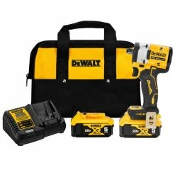 DeWalt Power Tools DeWalt Atomic 20V Max 1/2" Cordless Impact Wrench 2 Battery Kit W/ Hog Ring Anvil DCF921P2