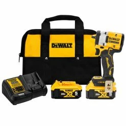 DeWalt Power Tools DeWalt Atomic 20V Max 3/8" Cordless Impact Wrench 2 Battery Kit W/ Hog Ring Anvil DCF923P2