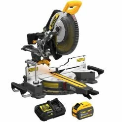 DeWalt Power Tools DeWalt 60V MAX* Brushless 12in. Double Bevel Sliding Miter Saw Kit DCS781X1