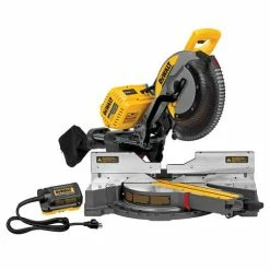 DeWalt Power Tools DeWalt FLEXVOLT® 12 In. 120V MAX* Double Bevel Sliding Compound Miter Saw (Tool Only) DHS790AB