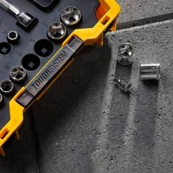 DeWalt Power Tools DeWalt 37 Piece 3/8" Drive Ratchet & Socket Set W/ ToughSystem 2.0 Tray & Lid DWMT45400SS 5 DeWalt Power Tools DeWalt 37 Piece 3/8" Drive Ratchet & Socket Set W/ ToughSystem 2.0 Tray & Lid DWMT45400SS -Electrical Tools Store dwmt45400ss 3 as7gmh3w72hm8aui