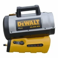 DeWalt Power Tools DeWalt 20V MAX 70,000 BTU Cordless Forced Air Propane Heater DXH70CFAV